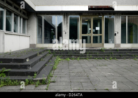 Berlin, Deutschland, der Eingang zum Haus der Statistik am Alexanderplatz Stockfoto