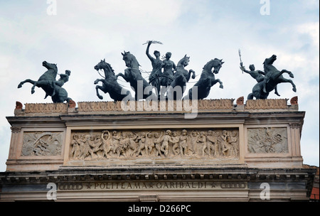 Italien, Sizilien, Palermo, Theater Politeama Garibaldi Stockfoto