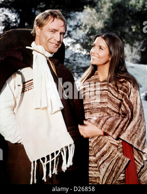 DER APPALOOSA 1966 Universal Pictures Film mit Marlon Brando und Anjanette Comer Stockfoto