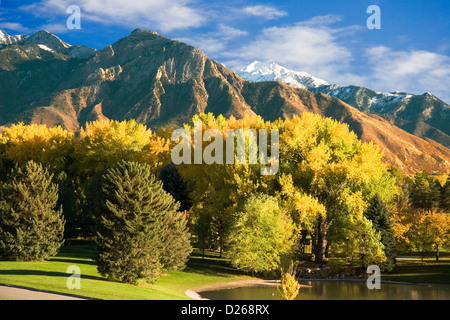 Sugarhouse Park, Salt Lake City UT Stockfoto