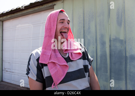 Die Chain-Gang im Maricopa County Jail in Phoenix Arizona Stockfoto