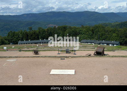 Natzwiller, Frankreich, dem Gebiet der ehemaligen Konzentration Lager Natzweiler-Struthof Stockfoto