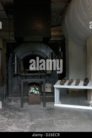 Natzwiller, Frankreich, der Verbrennungsanlage des ehemaligen Konzentration Lager Natzweiler-Struthof Stockfoto