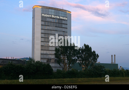 Offenburg, Deutschland, Bürohochhaus der Burda-Verlag Stockfoto