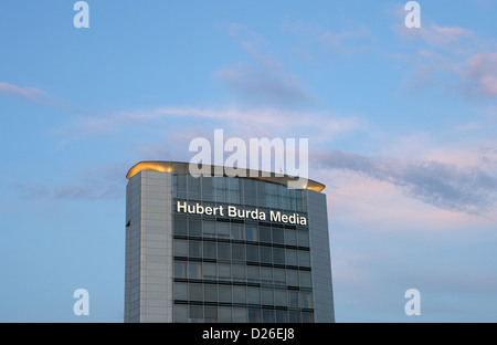 Offenburg, Deutschland, Bürohochhaus der Burda-Verlag Stockfoto