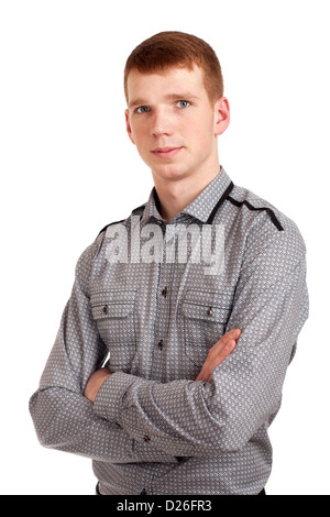 Porträt eines jungen Mannes Stockfoto