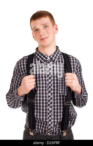 Porträt eines jungen Mannes Stockfoto