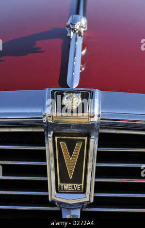 V12 Jaguar XJ 5,3 C Stockfoto