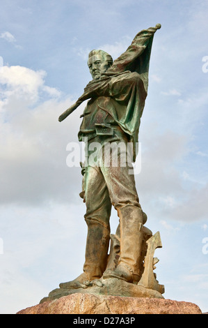 Confederate Monument im Galveston County Courthouse, Galveston, Texas, USA Stockfoto