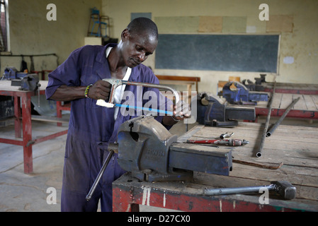 Kenia Don Bosco Schule für berufliche Bildung, Kakuma Flüchtlingslager, Turkana. Foto: Sean Sprague Stockfoto