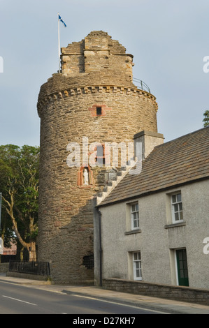 Die Überreste der Bischofspalast in Kirkwall, Orkney Inseln, Schottland. Stockfoto