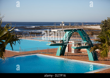 Schwimmbad Seapoint, Kapstadt, Südafrika Stockfoto