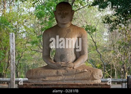 Samadhi Buddha-Statue (4. Jh.). Anuradhapura. Sri Lanka Stockfoto