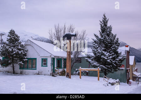 Hammer Museum in Haines. Stockfoto