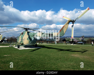 Auto & Technik Museum Sinsheim.Mil Mi-8T "Hip-C' - 909 - DDR-Luftwaffe Stockfoto