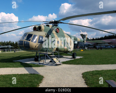 Auto & Technik Museum Sinsheim.Mil Mi-8T "Hip-C' - 909 - DDR-Luftwaffe Stockfoto