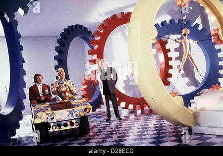 Spielzeug Spielzeug Robin Williams, Michael Gambon, Arthur Malet (als Owens, R) Leslie Zevo (Robin Williams, l) Haelt Nicht Viel Davon, Stockfoto