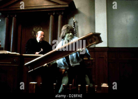 Der Unheimliche Hulk Vor Gericht Trial Incredible Hulk, Lou Ferrigno Kurz Darauf Wird der Verwirrte David Vor Gericht Stockfoto