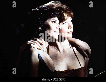 Bin der Wendepunkt Wendepunkt, Anne Bancroft, Shirley MacLaine Während Ihre Freundin Emma Jacklin (Anne Bancroft) als Ballerina Stockfoto