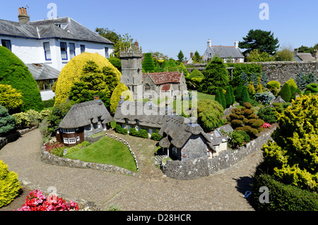 Model Village, Godshill, Isle of Wight, England, UK, GB. Stockfoto