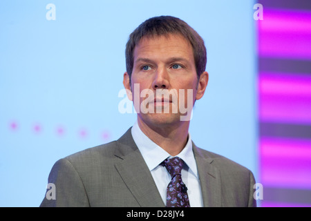 Bonn, Deutschland, René Obermann, Vorstandsvorsitzender der Deutschen Telekom AG Stockfoto