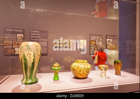 USA, Florida. Das Charles Hosmer Morse Museum, Winter Park, Florida. Stockfoto
