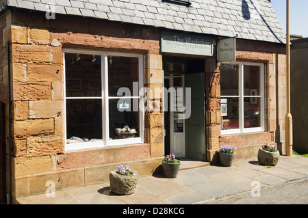 Die Werkstatt und Loft-Galerie, St. Margarets Hope, South Ronaldsay, Orkney Inseln, Schottland. Stockfoto