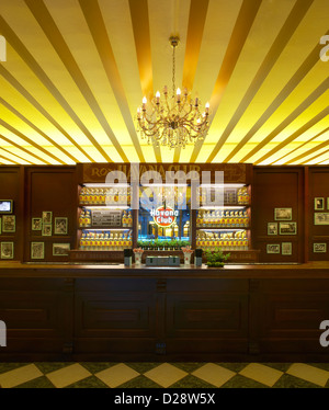 Havana Club Pop-up Bar, Mailand, Italien. Architekt: Kampagnendesign, 2012. Stockfoto