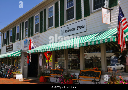 Geschenk-Shop, Cape Cod, Massachusetts, USA Stockfoto