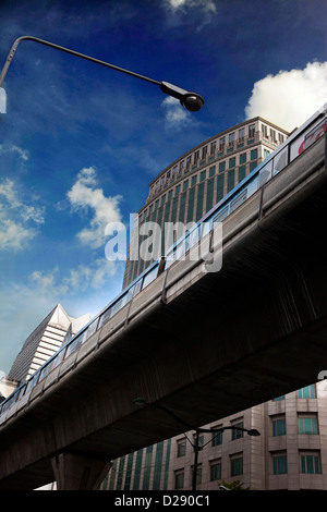BTS Skytrain in Bangkok Stockfoto
