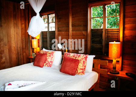 Dominica, Jungle Bay Eco-Lodge Stockfoto