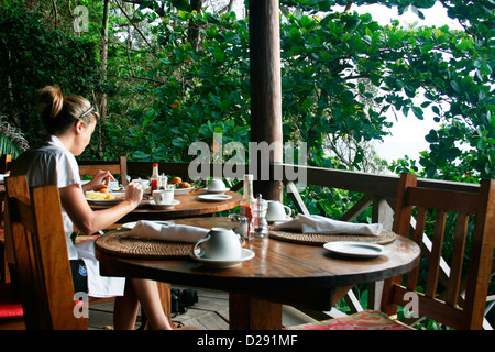 Dominica, Jungle Bay Eco-Lodge Stockfoto