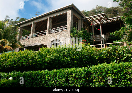 Dominica, Jungle Bay Eco-Lodge Stockfoto