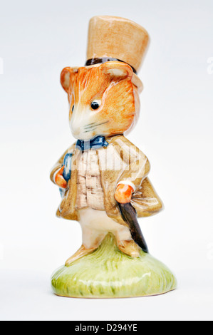 Liebenswerten Meerschweinchen - Beatrix Potter Royal Doulton Figur Stockfoto