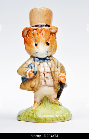 Liebenswerten Meerschweinchen - Beatrix Potter Royal Doulton Figur Stockfoto