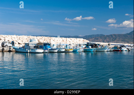 Hafen von Latchi, Zypern Stockfoto