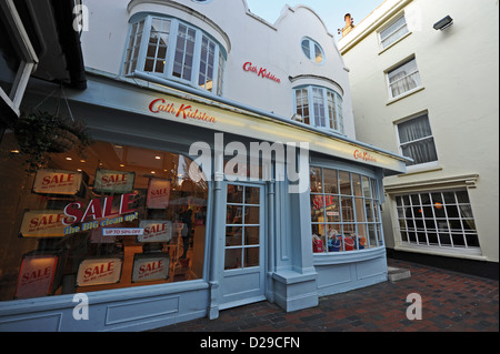 Cath Kidston Shop in den Lanes Brighton UK ist nun geschlossen Nach unten Stockfoto