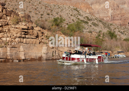 Hualapai Nation Flussfahrten auf Colorado River Grand Canyon Arizona USA Stockfoto