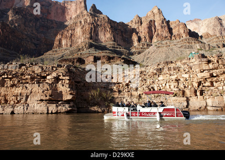 Hualapai Nation Flussfahrten auf Colorado River Grand Canyon Arizona USA Stockfoto