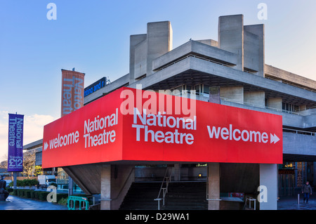 National Theatre, South Bank, London, UK Stockfoto