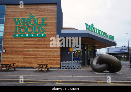 Whole Foods Market Stores in Glasgow. (Dieses Geschäft seit geschlossen) Stockfoto