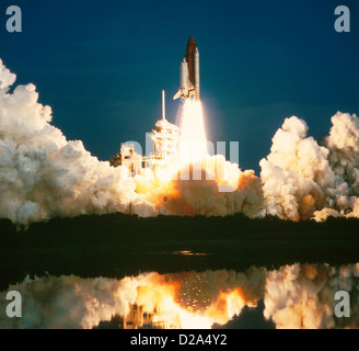 Space Shuttle Start. Stockfoto