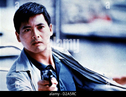 Killer Ziel Zongheng Sihai Chow Yun Fat Joe (Chow Yun Fat) Gehört Zu Einem Trio von Profi-Dieben, Vor Dem sterben größ¸ten Stockfoto