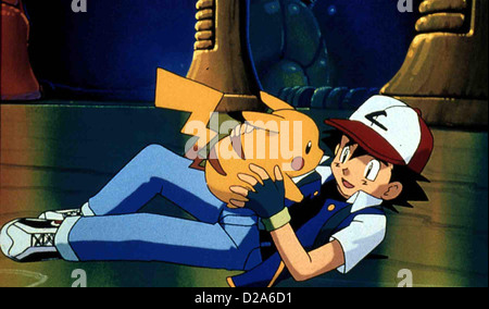 Pokemon - Der Film Pokemon: Der erste Film Pikachu Und Ash *** lokalen Caption *** 1999 Warner Brothers Stockfoto