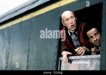 Zug Des Lebens Train De Vie Mordechai (Rufus), Schlomo (Lionel Abelanski) *** lokalen Caption *** 2000 Movienet film GmbH Stockfoto