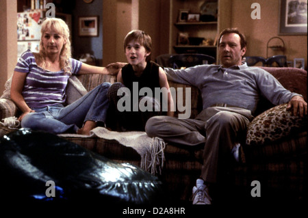 Das Gluecksprinzip bezahlen ihn nach vorne, Arlene McKinney (Helen Hunt), Trevor McKinney (Haley Joel Osment), Eugene Simonet (Kevin Stockfoto