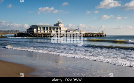 Bournemouth, West Beach, Pier, Dorset, England, UK. Europa Stockfoto