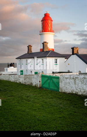 Souter Leuchtturm am Marsden in der Nähe von South Shields Stockfoto