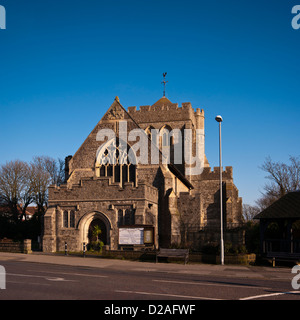 St. Maria Magdalena katholische Kirche Meer "Römerstraße" Bexhill am Meer East Sussex UK Stockfoto