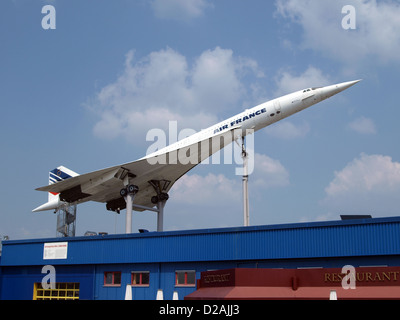 Concorde-Sinsheim Stockfoto